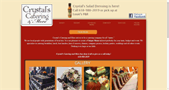 Desktop Screenshot of crystalsgoodfood.com
